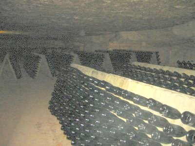 Cremant Sur Lie at Cave de Bailly.